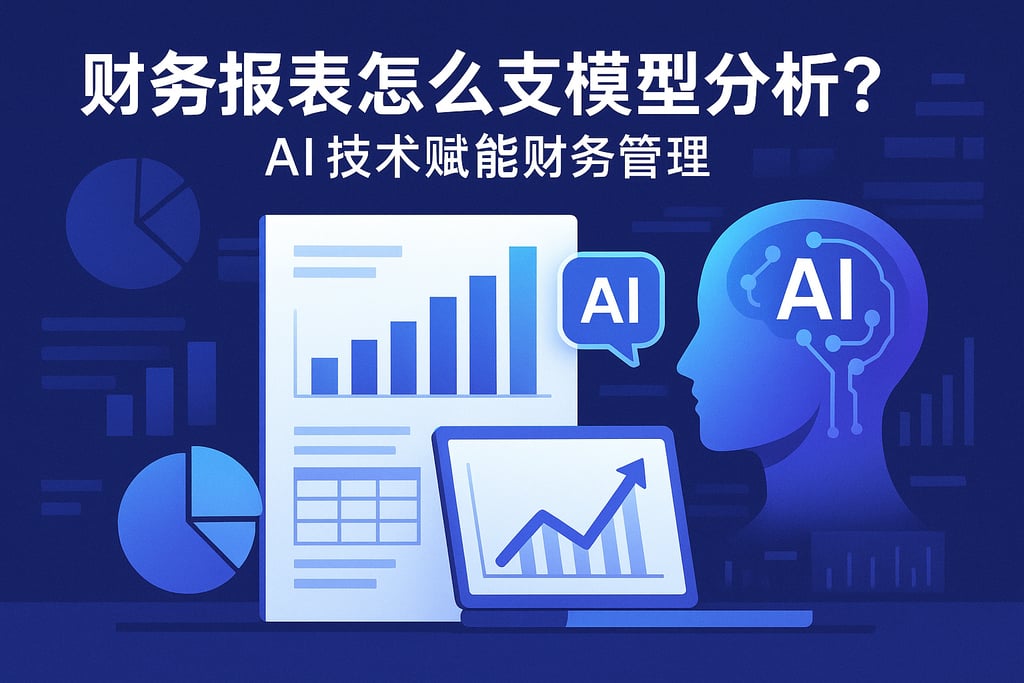 财务报表怎么支持大模型分析？AI技术赋能财务管理