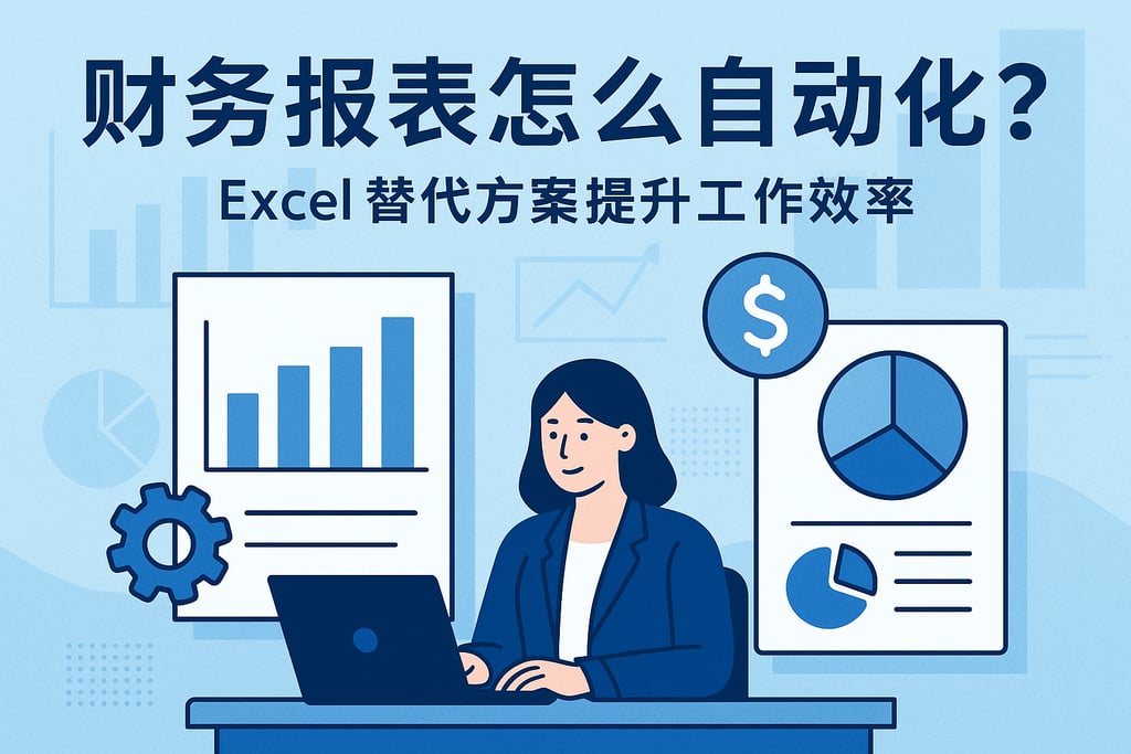 财务报表怎么自动化？Excel替代方案提升工作效率