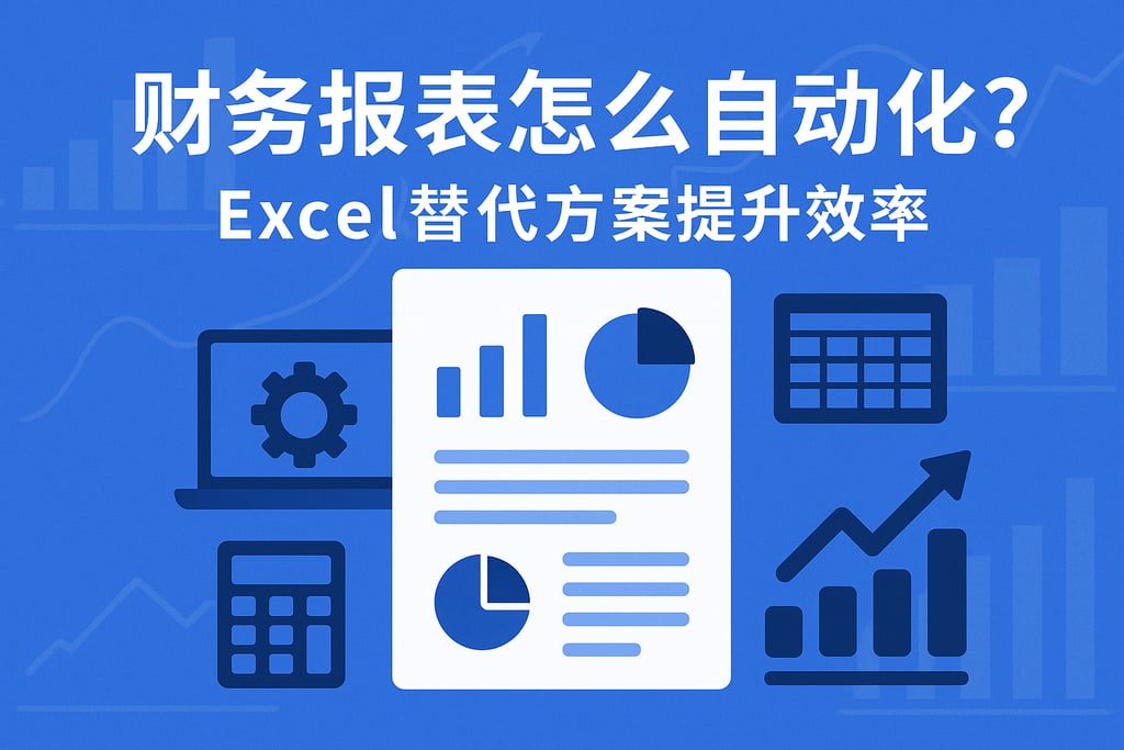 财务报表怎么自动化？Excel替代方案提升效率