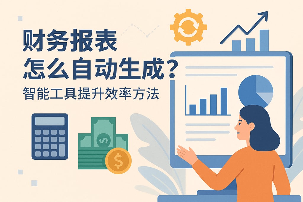 财务报表怎么自动生成？智能工具提升效率方法