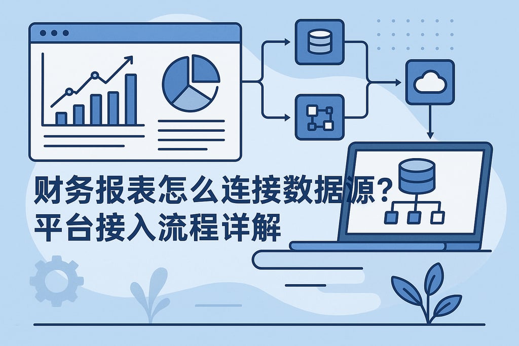财务报表怎么连接数据源？平台接入流程详解