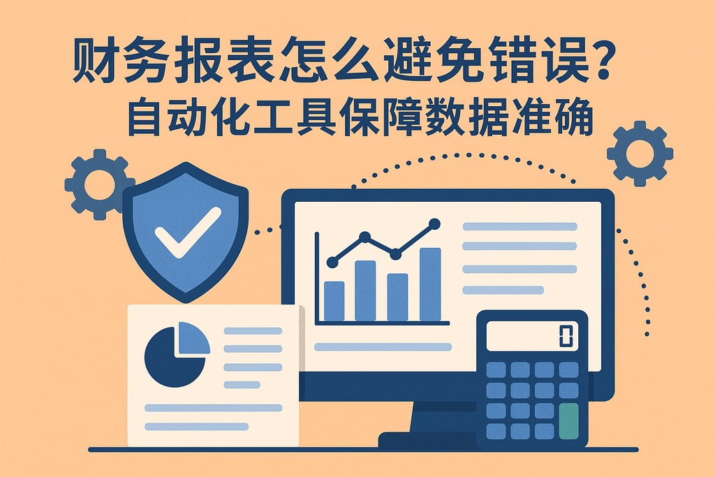 财务报表怎么避免错误？自动化工具保障数据准确