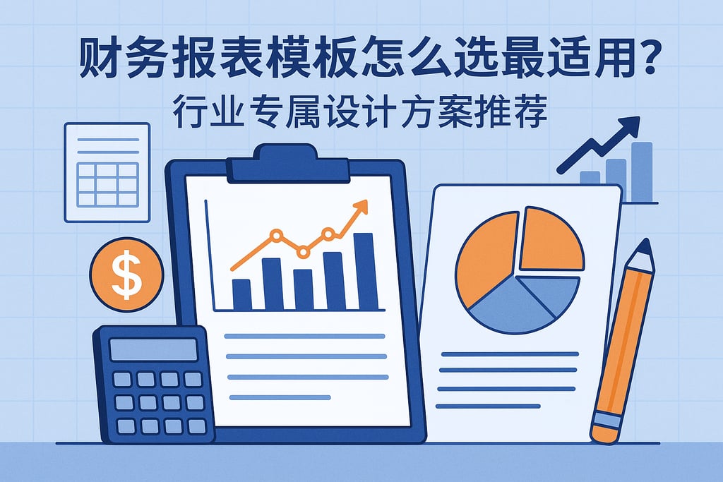 财务报表模板怎么选最适用？行业专属设计方案推荐