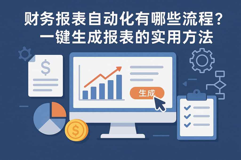财务报表自动化有哪些流程？一键生成报表的实用方法