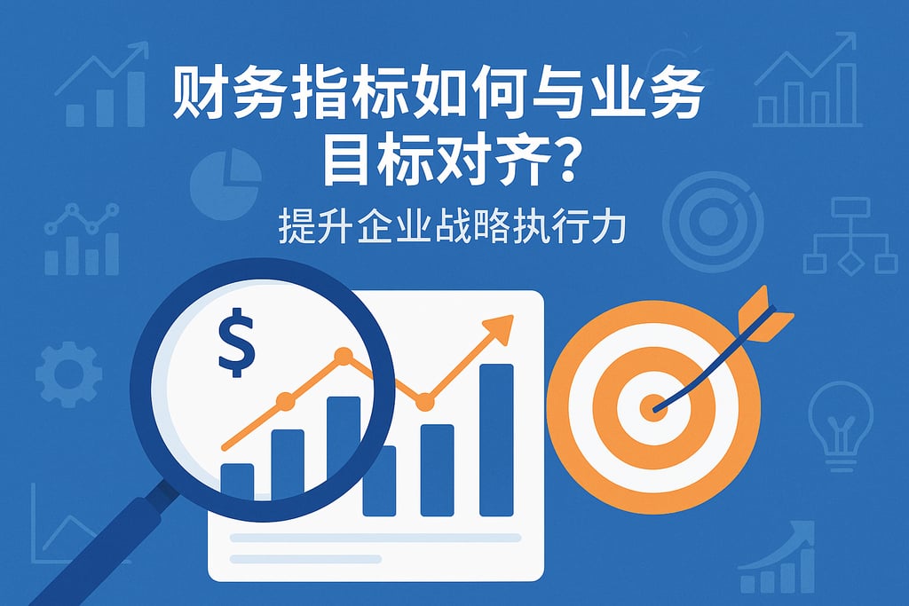 财务指标如何与业务目标对齐？提升企业战略执行力