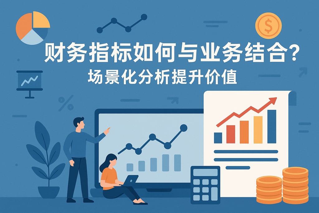 财务指标如何与业务结合？场景化分析提升价值