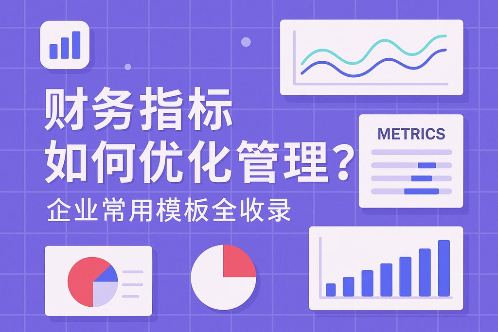 财务指标如何优化管理？企业常用模板全收录