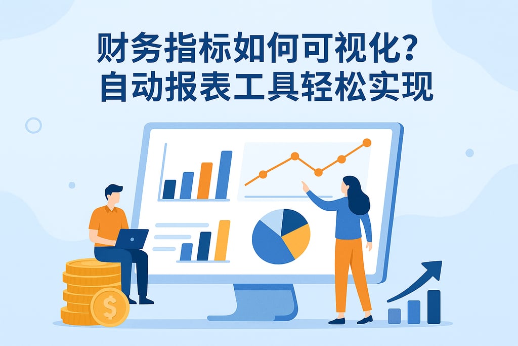 财务指标如何可视化？自动报表工具轻松实现