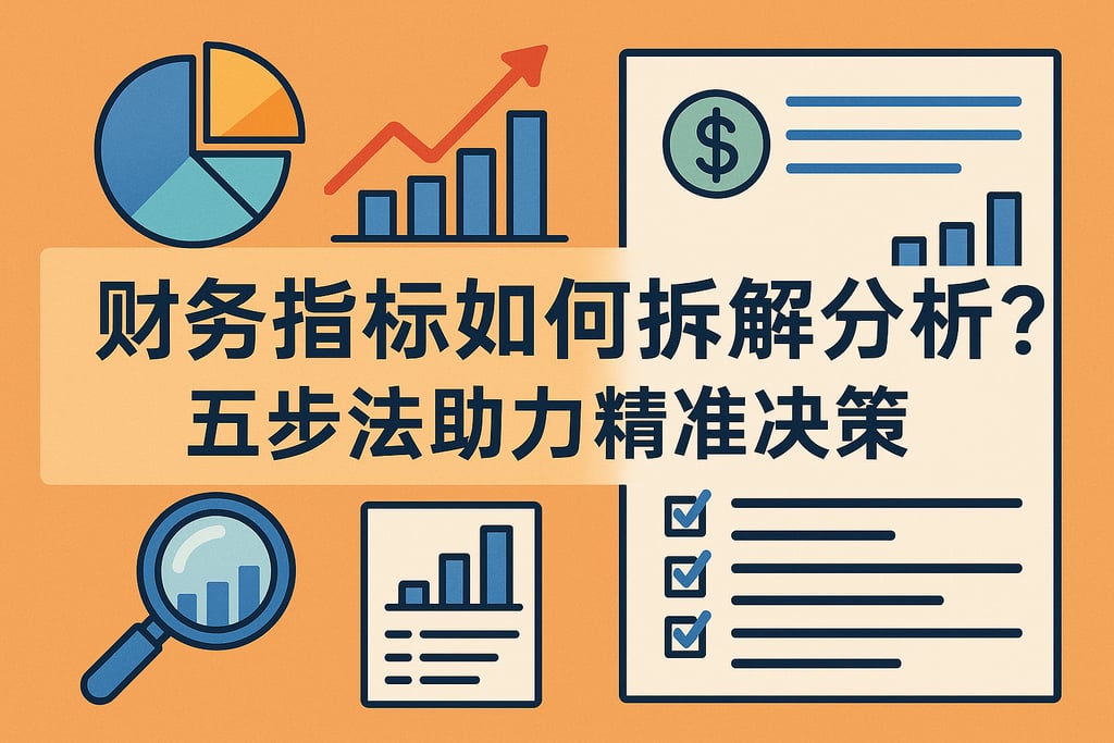 财务指标如何拆解分析？五步法助力精准决策