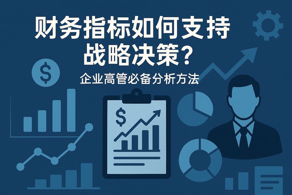 财务指标如何支持战略决策？企业高管必备分析方法