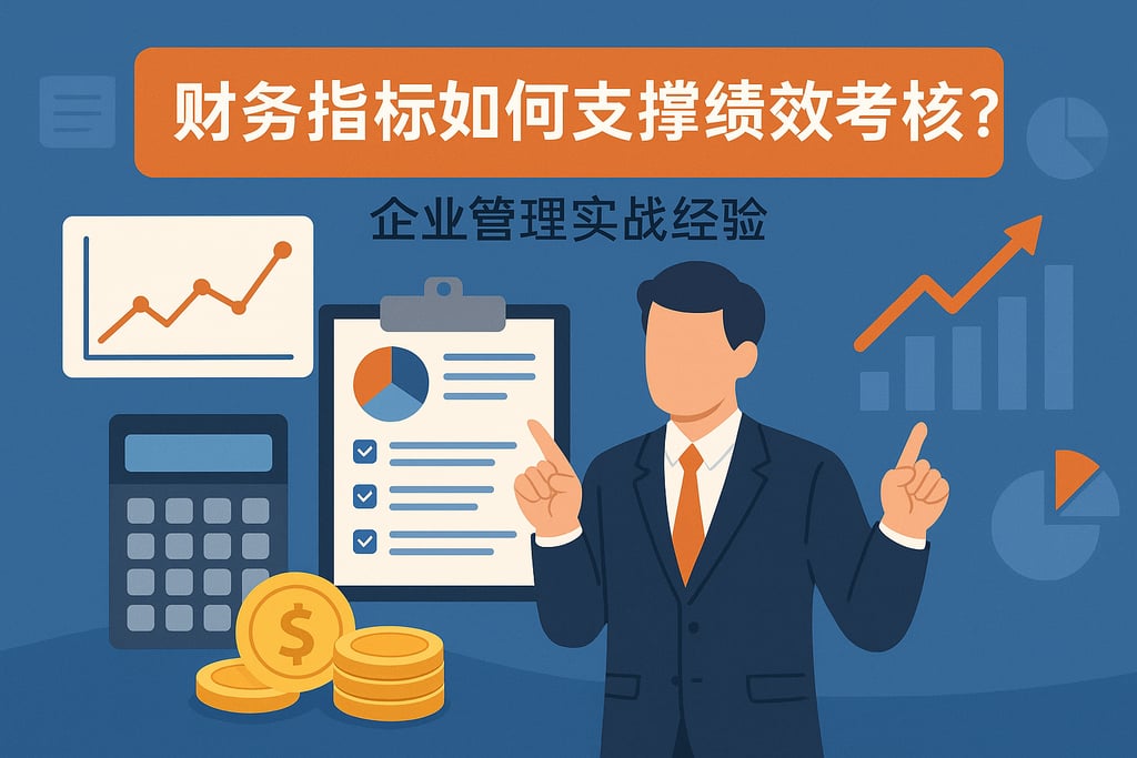 财务指标如何支撑绩效考核？企业管理实战经验