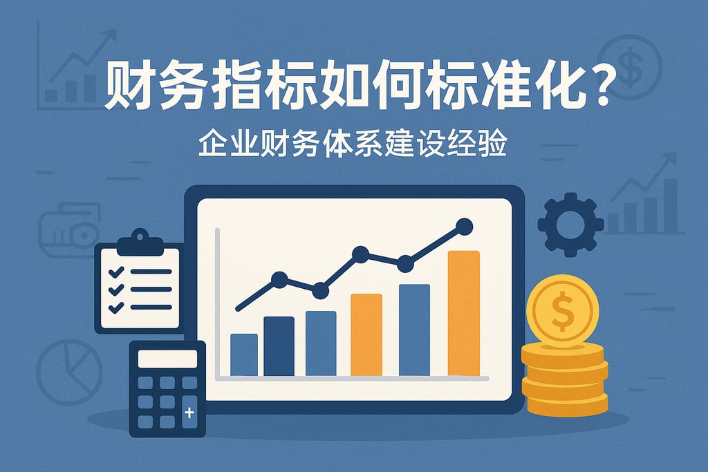 财务指标如何标准化？企业财务体系建设经验