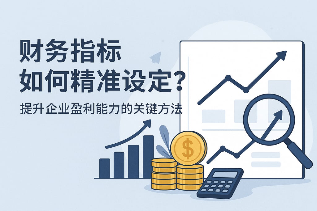 财务指标如何精准设定？提升企业盈利能力的关键方法