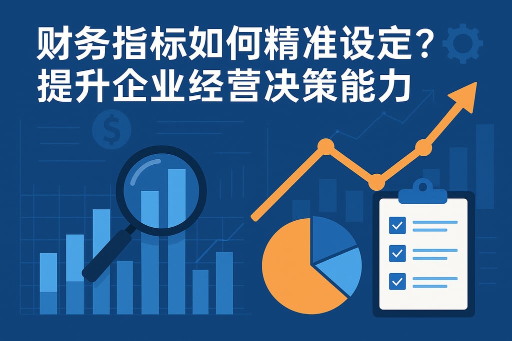 财务指标如何精准设定？提升企业经营决策能力