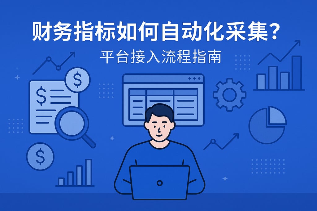 财务指标如何自动化采集？平台接入流程指南
