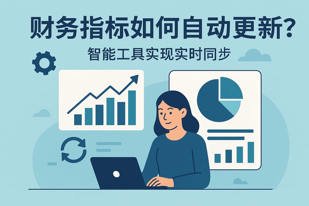 财务指标如何自动更新？智能工具实现实时同步