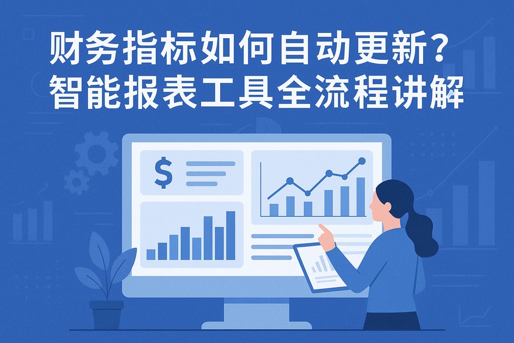 财务指标如何自动更新？智能报表工具全流程讲解
