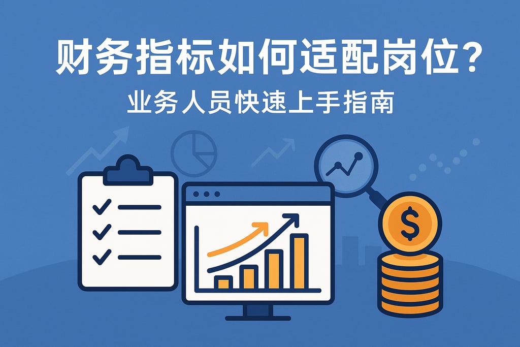 财务指标如何适配岗位？业务人员快速上手指南