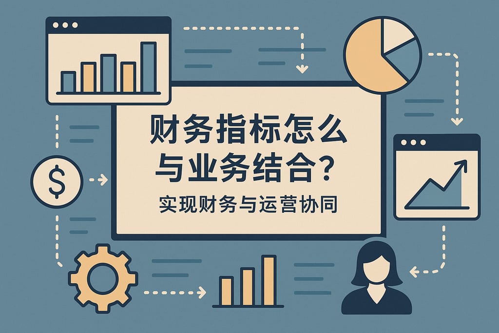 财务指标怎么与业务结合？实现财务与运营协同