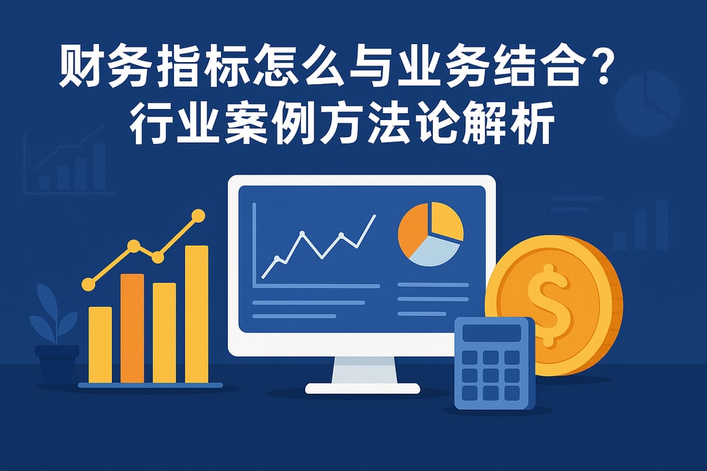 财务指标怎么与业务结合？行业案例方法论解析