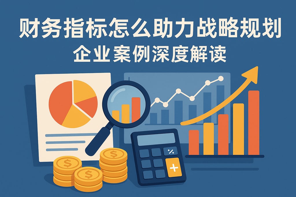 财务指标怎么助力战略规划？企业案例深度解读