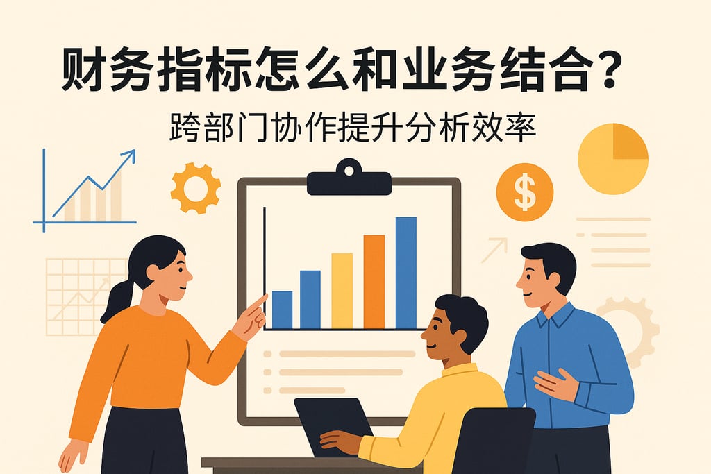 财务指标怎么和业务结合？跨部门协作提升分析效率