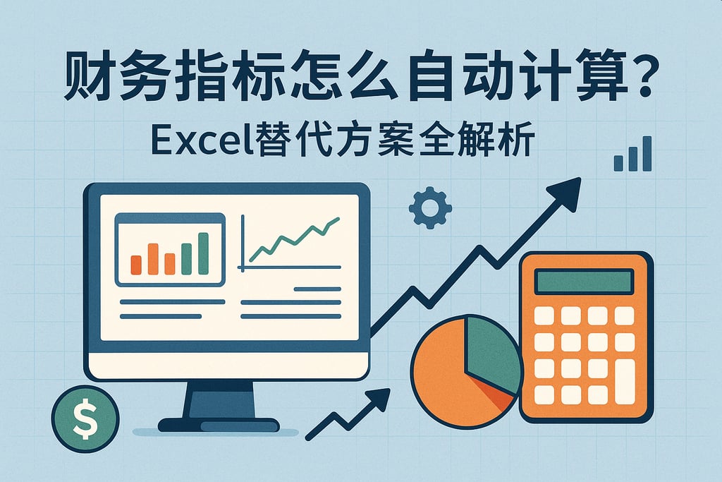 财务指标怎么自动计算？Excel替代方案全解析