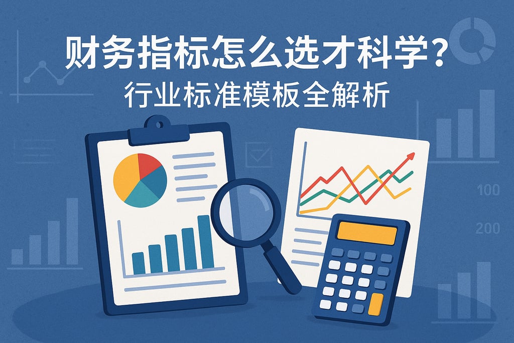 财务指标怎么选才科学？行业标准模板全解析