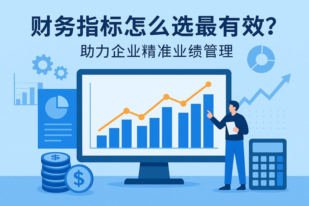财务指标怎么选最有效？助力企业精准业绩管理