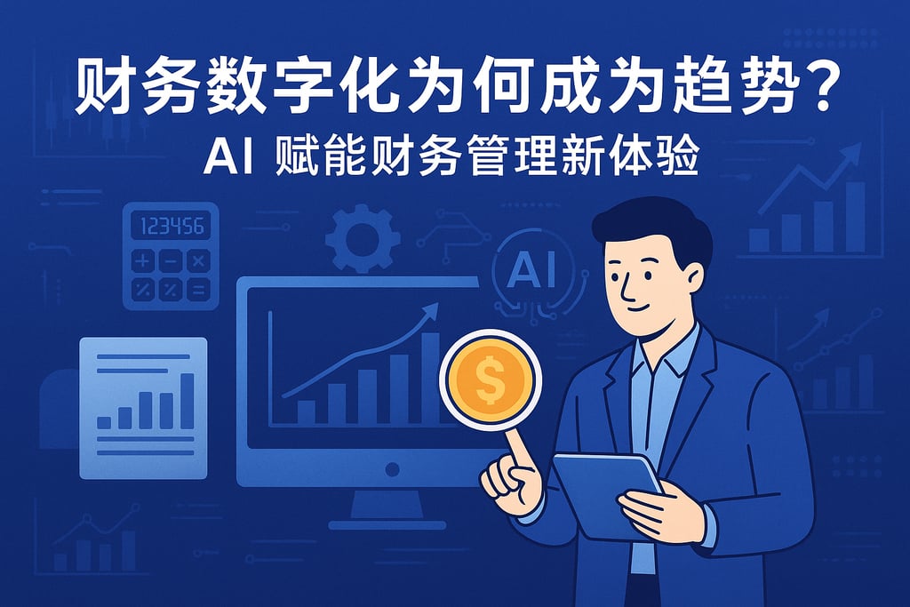 财务数字化为何成为趋势？AI赋能财务管理新体验