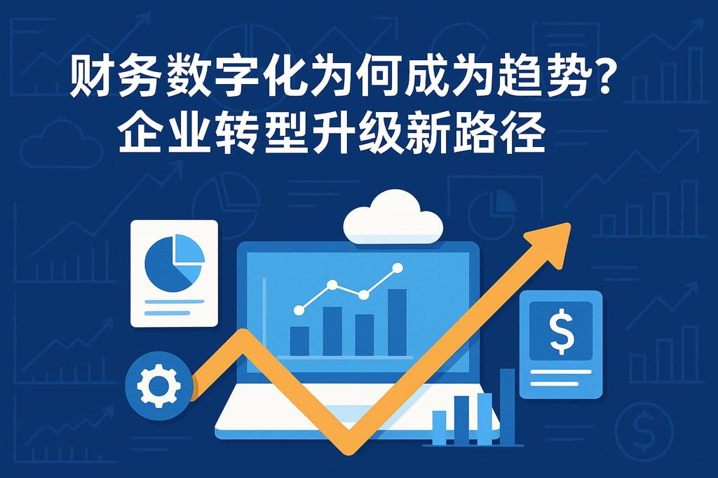 财务数字化为何成为趋势？企业转型升级新路径