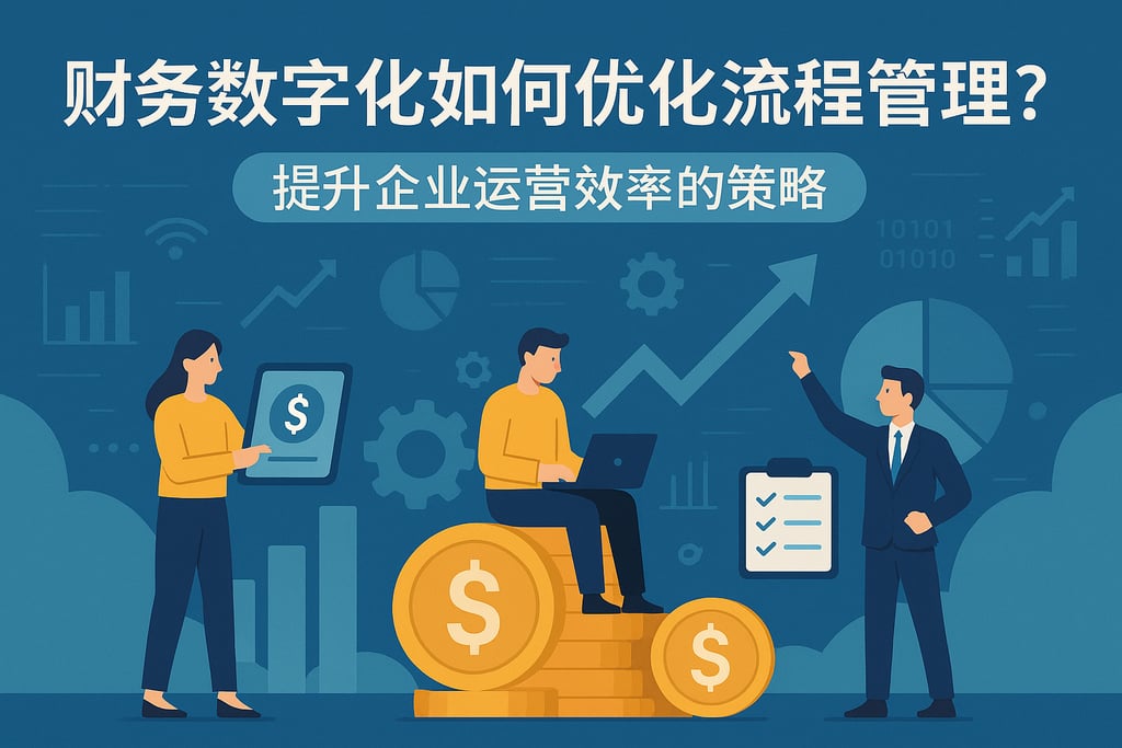 财务数字化如何优化流程管理？提升企业运营效率的策略