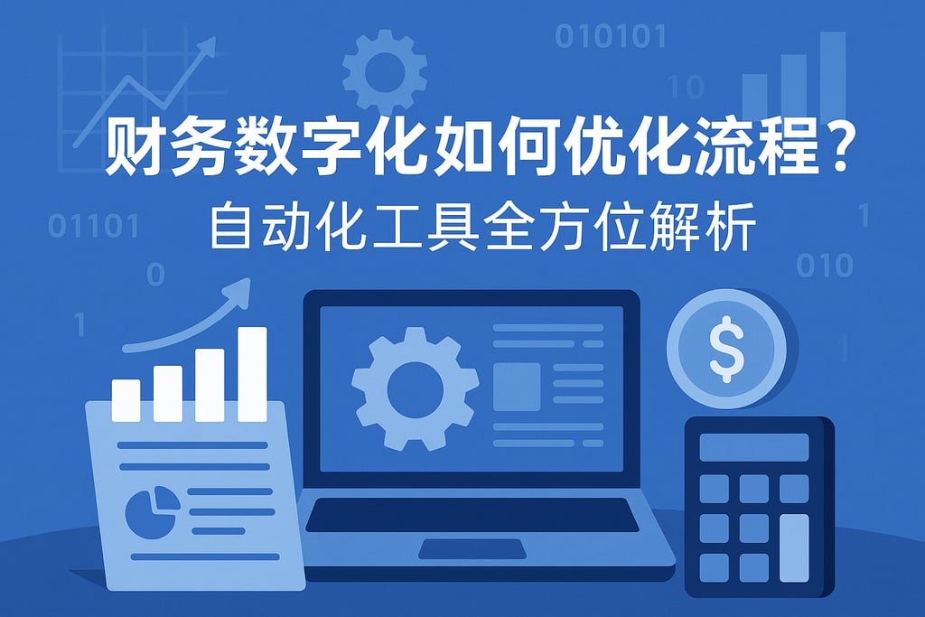 财务数字化如何优化流程？自动化工具全方位解析