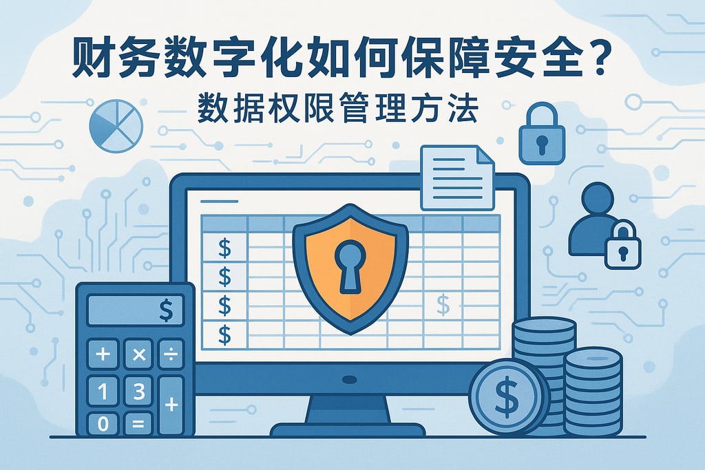 财务数字化如何保障安全？数据权限管理方法
