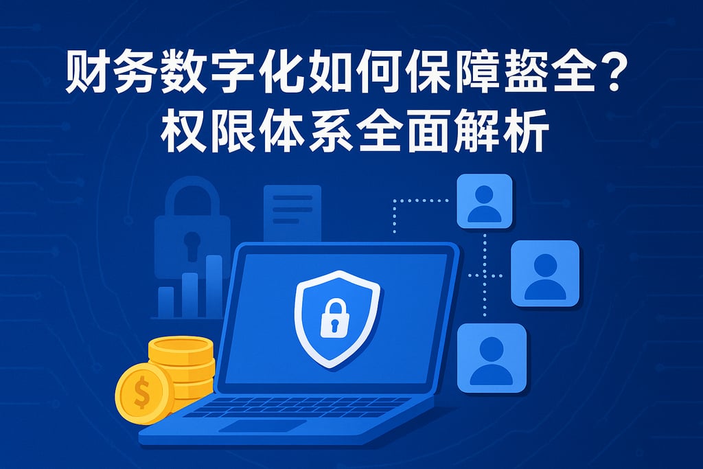 财务数字化如何保障数据安全？权限体系全面解析