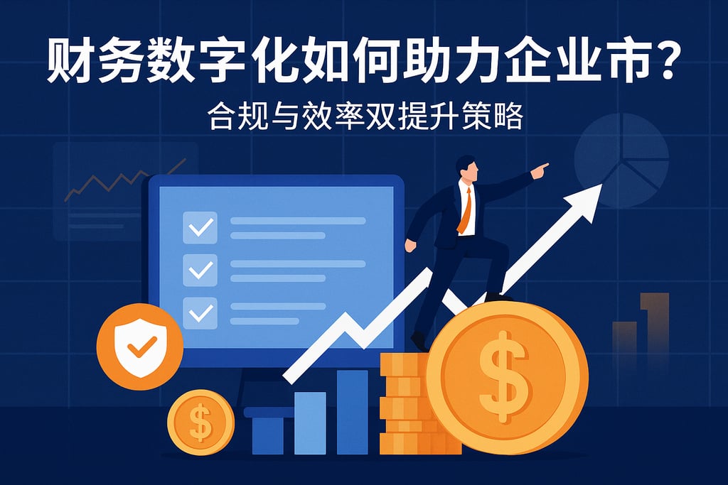 财务数字化如何助力企业上市？合规与效率双提升策略