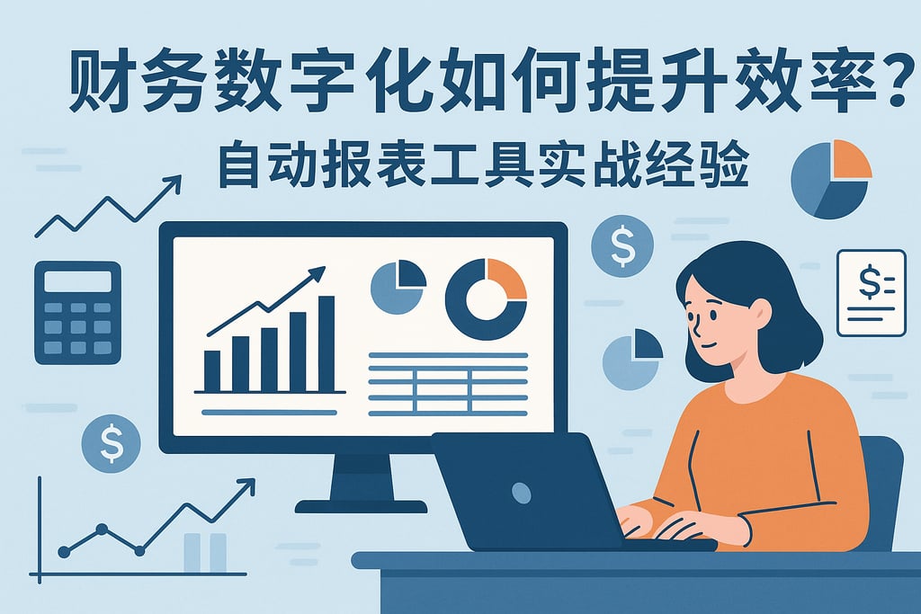 财务数字化如何提升效率？自动报表工具实战经验