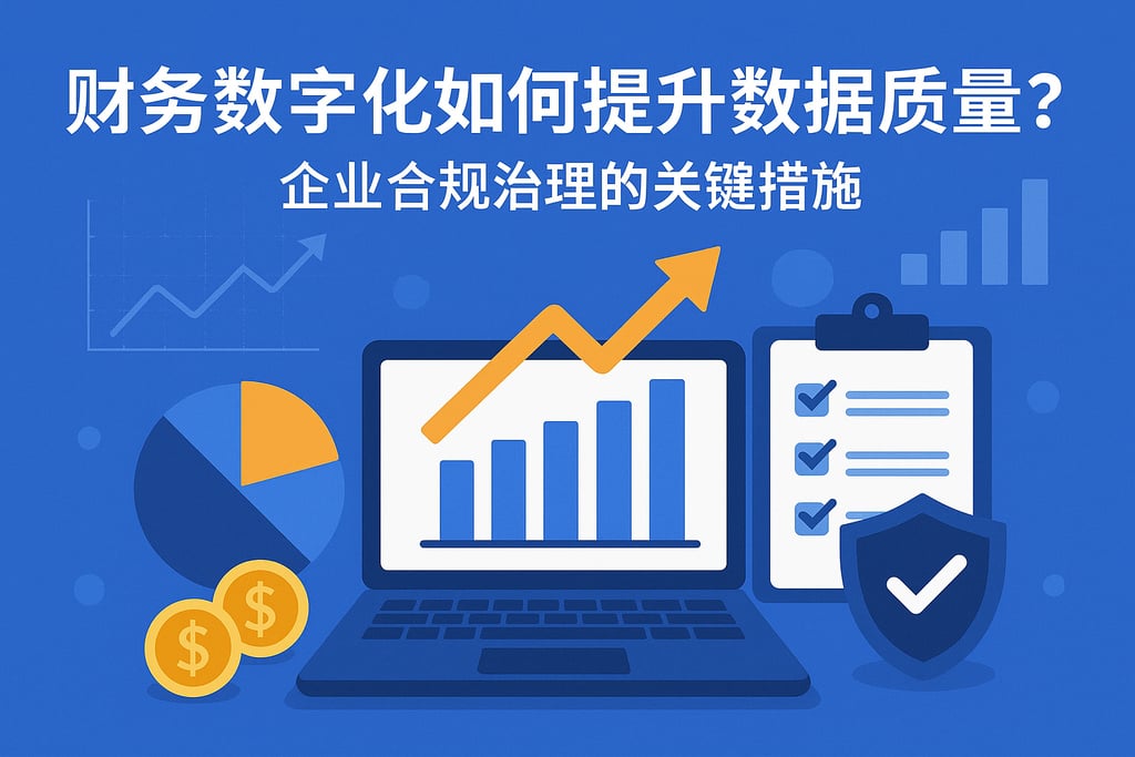 财务数字化如何提升数据质量？企业合规治理的关键措施