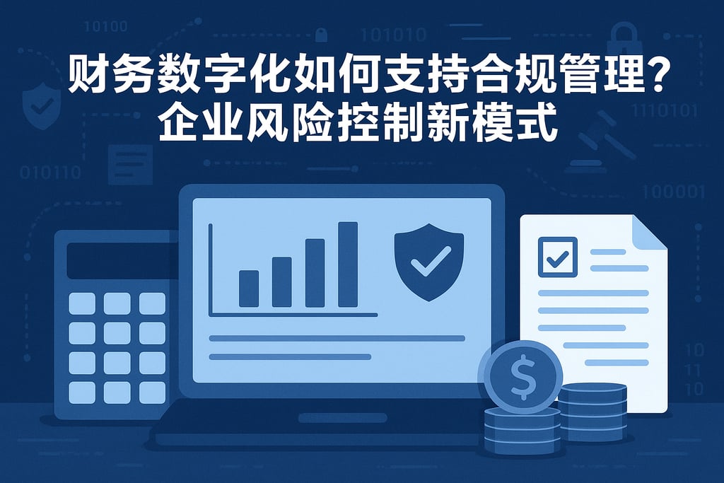 财务数字化如何支持合规管理？企业风险控制新模式