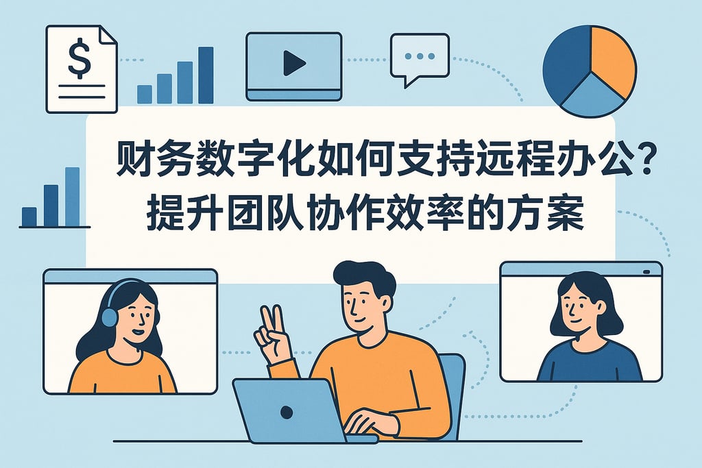 财务数字化如何支持远程办公？提升团队协作效率的方案