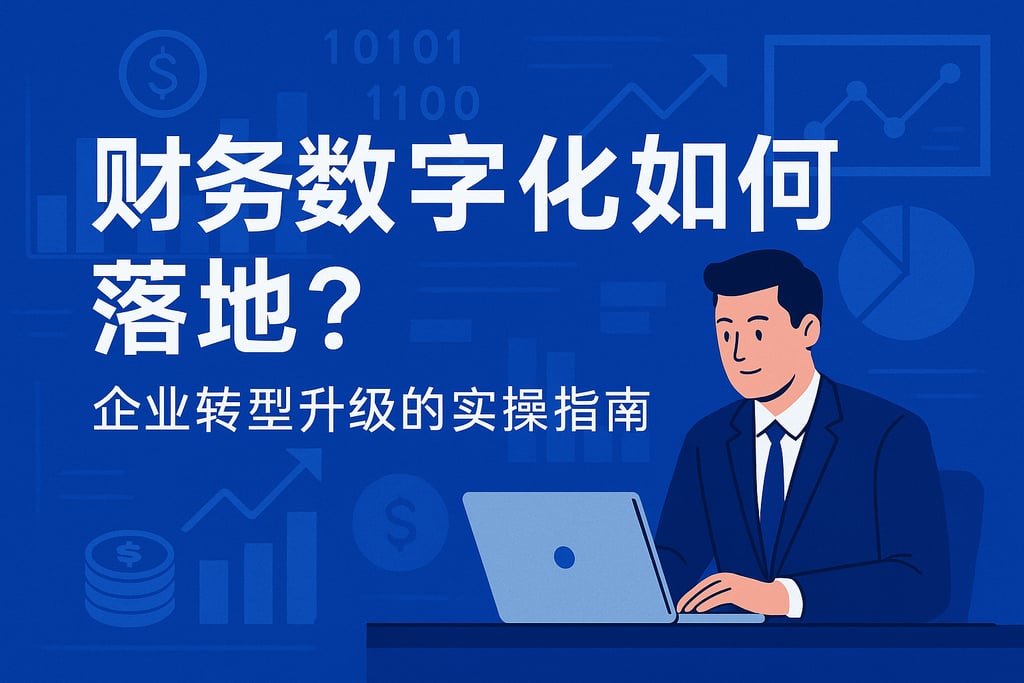 财务数字化如何落地？企业转型升级的实操指南