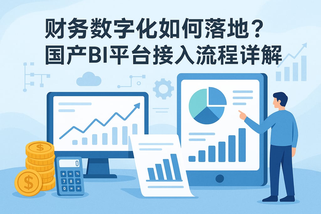 财务数字化如何落地？国产BI平台接入流程详解