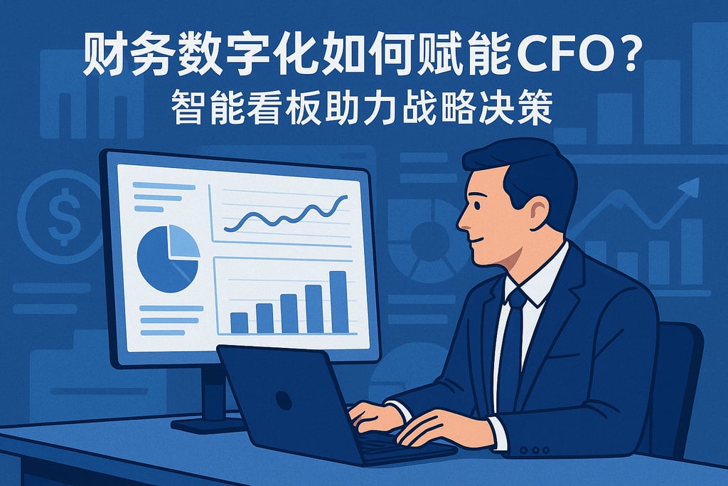 财务数字化如何赋能CFO？智能看板助力战略决策