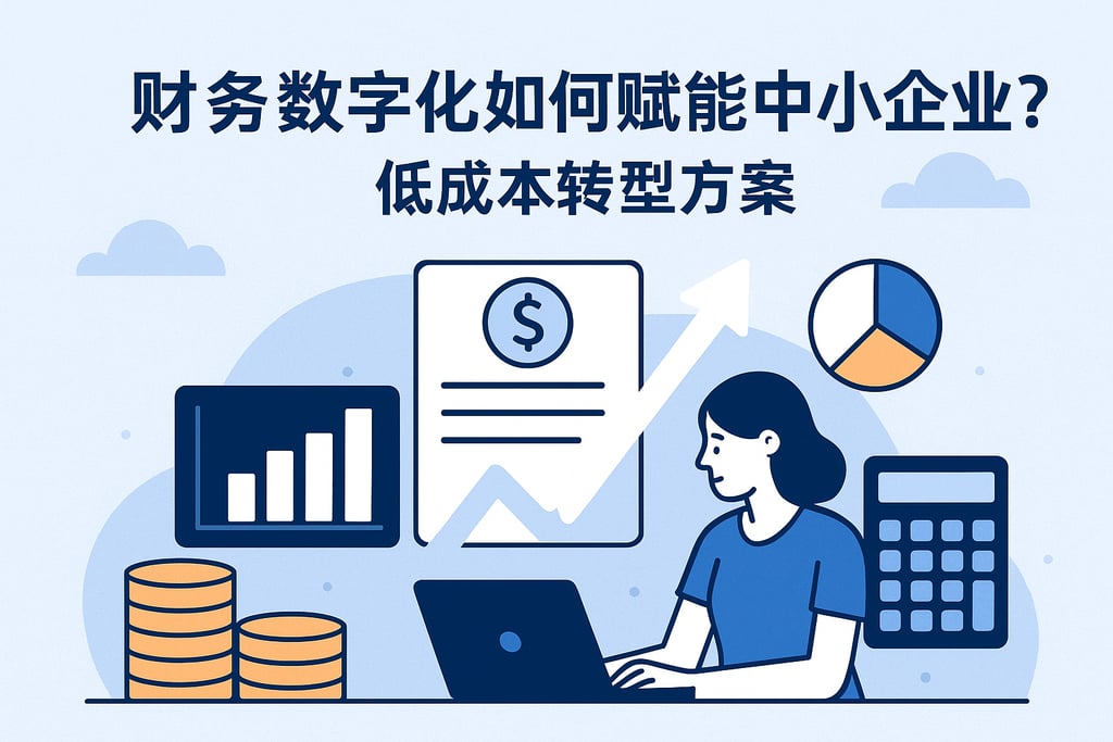 财务数字化如何赋能中小企业？低成本转型方案