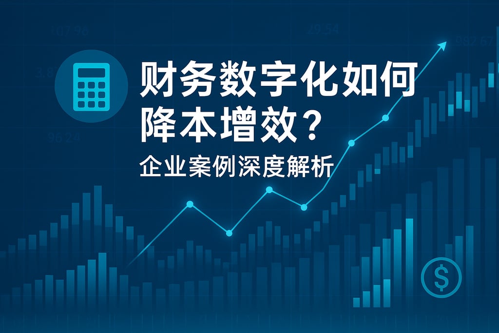 财务数字化如何降本增效？企业案例深度解析