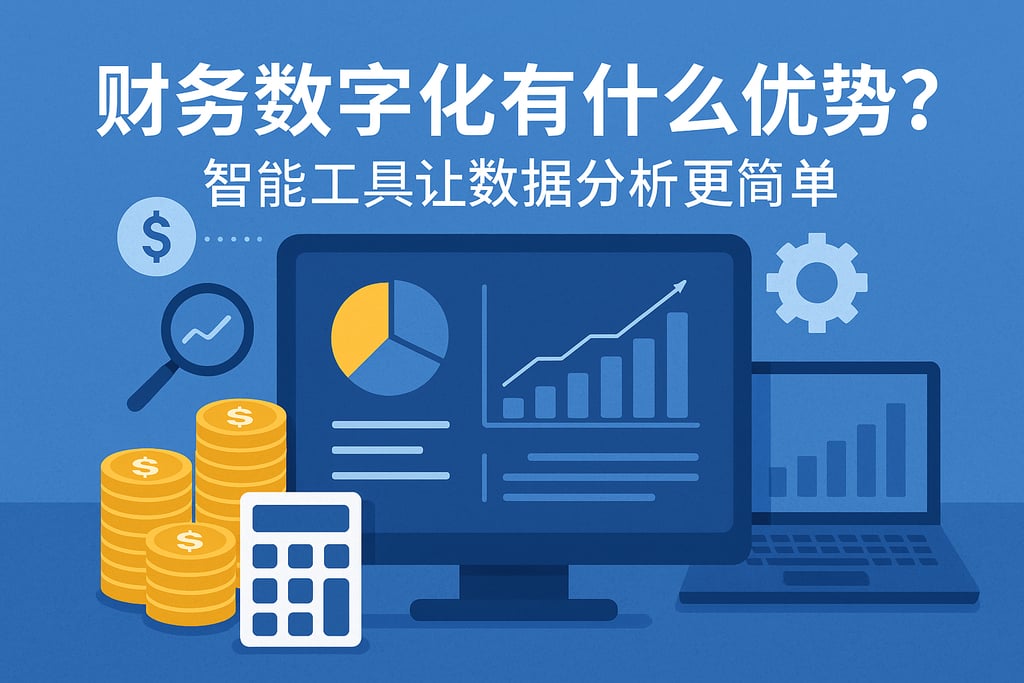 财务数字化有什么优势？智能工具让数据分析更简单