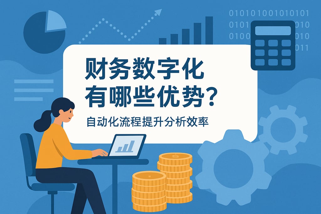 财务数字化有哪些优势？自动化流程提升分析效率