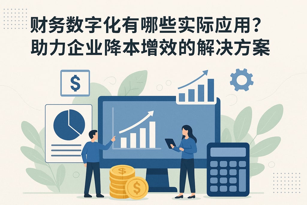 财务数字化有哪些实际应用？助力企业降本增效的解决方案