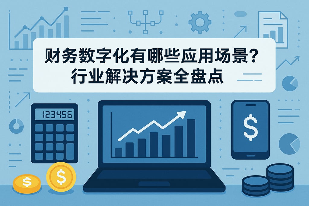 财务数字化有哪些应用场景？行业解决方案全盘点