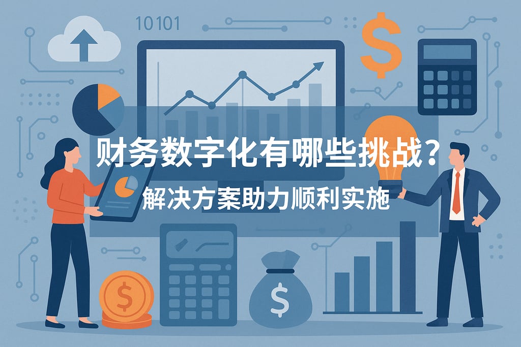 财务数字化有哪些挑战？解决方案助力顺利实施